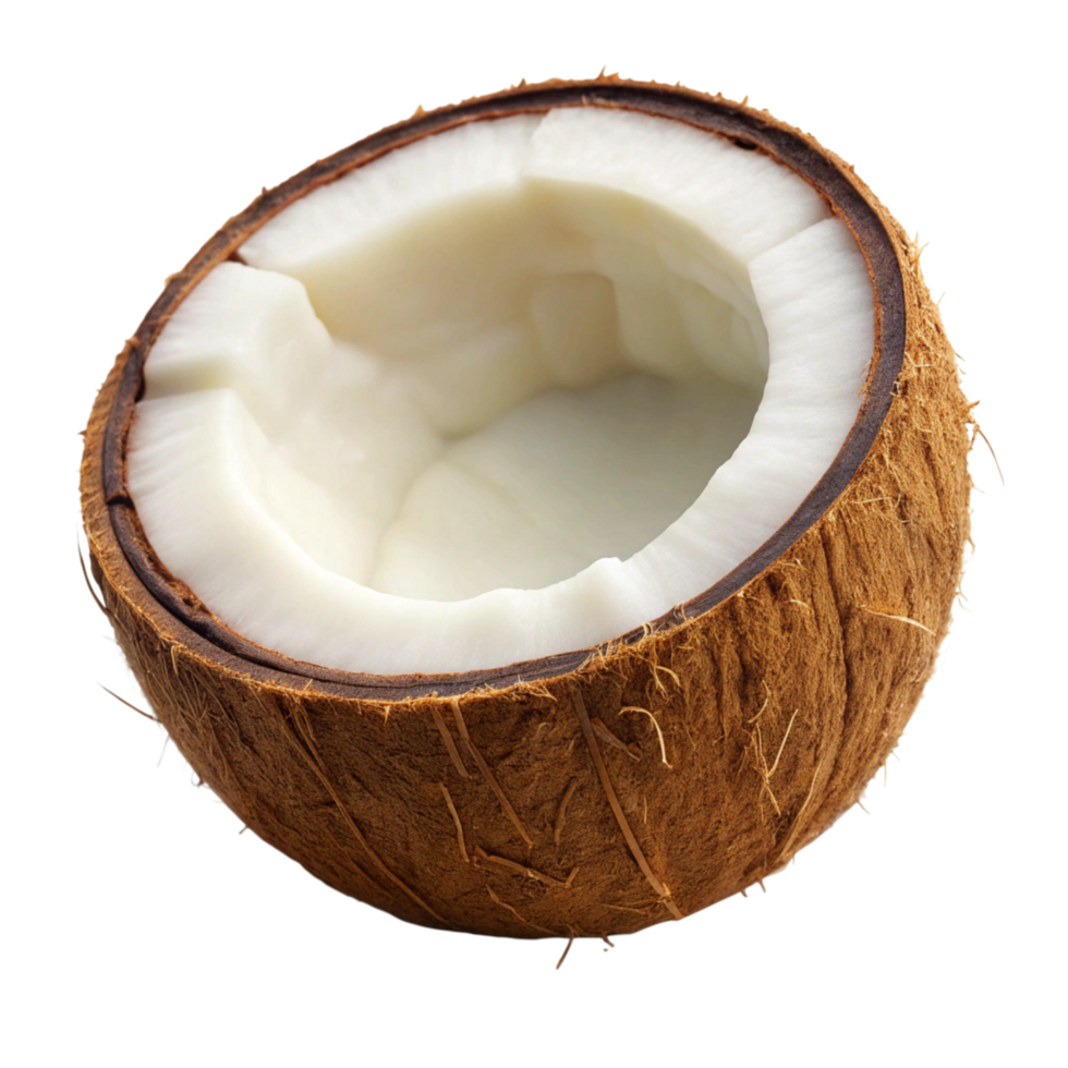 Coconut isolated on transparent background png