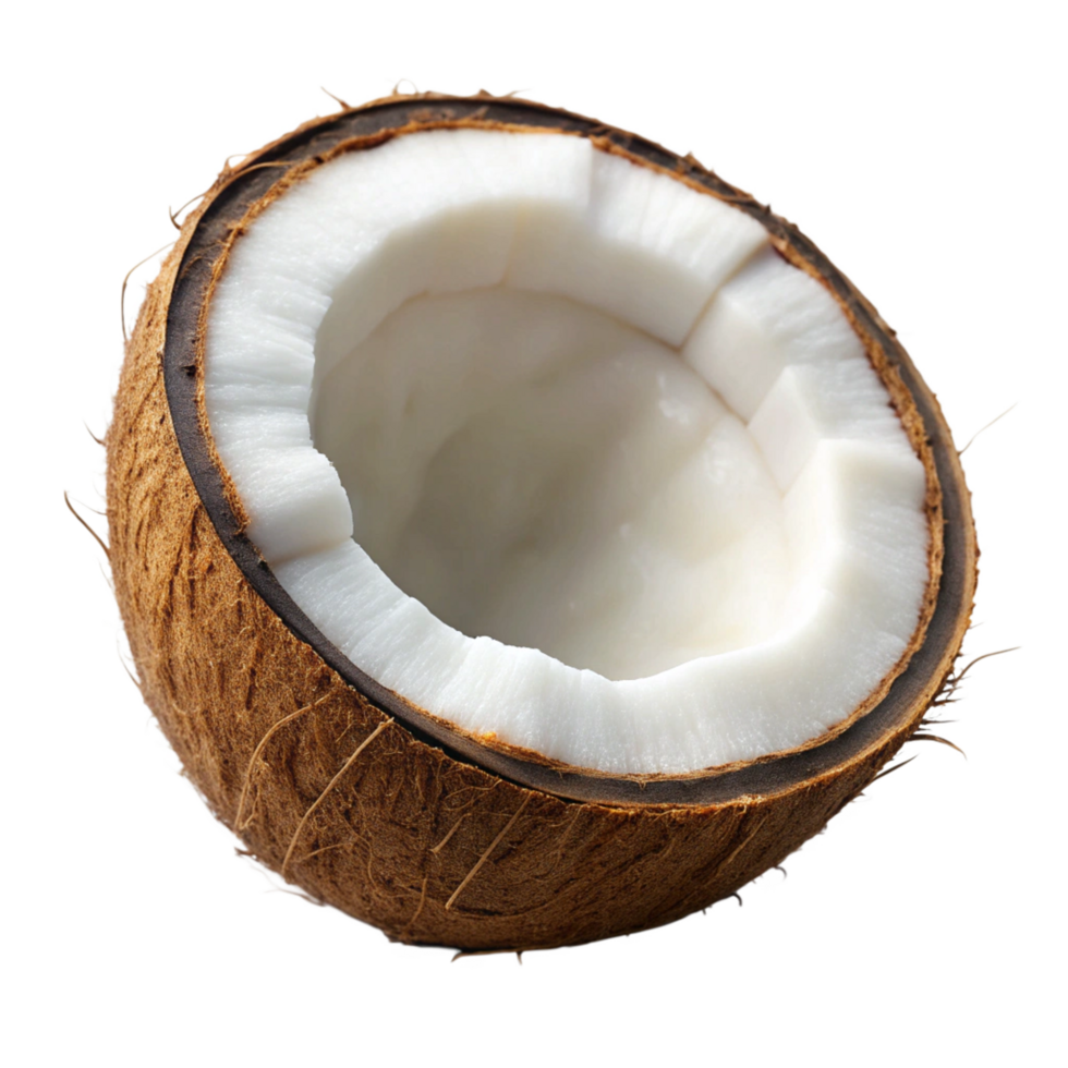 Coconut isolated on transparent background png