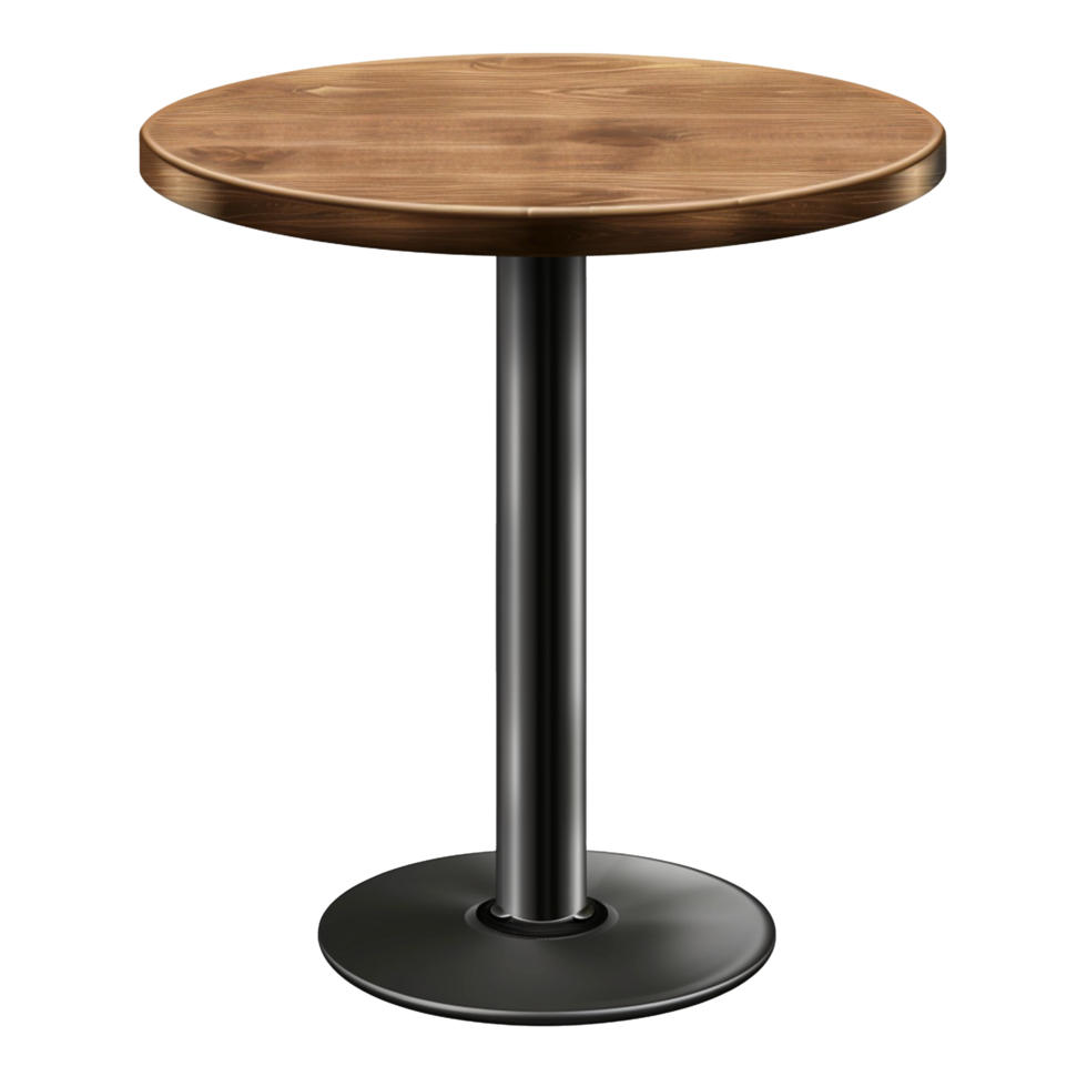 Wooden Table Isolated on Transparent Background png