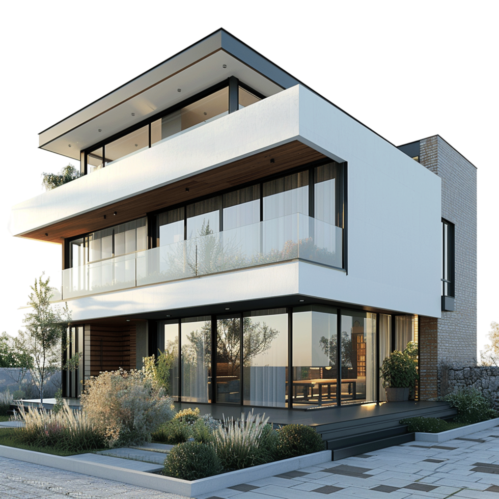 House Isolated on Transparent Background png