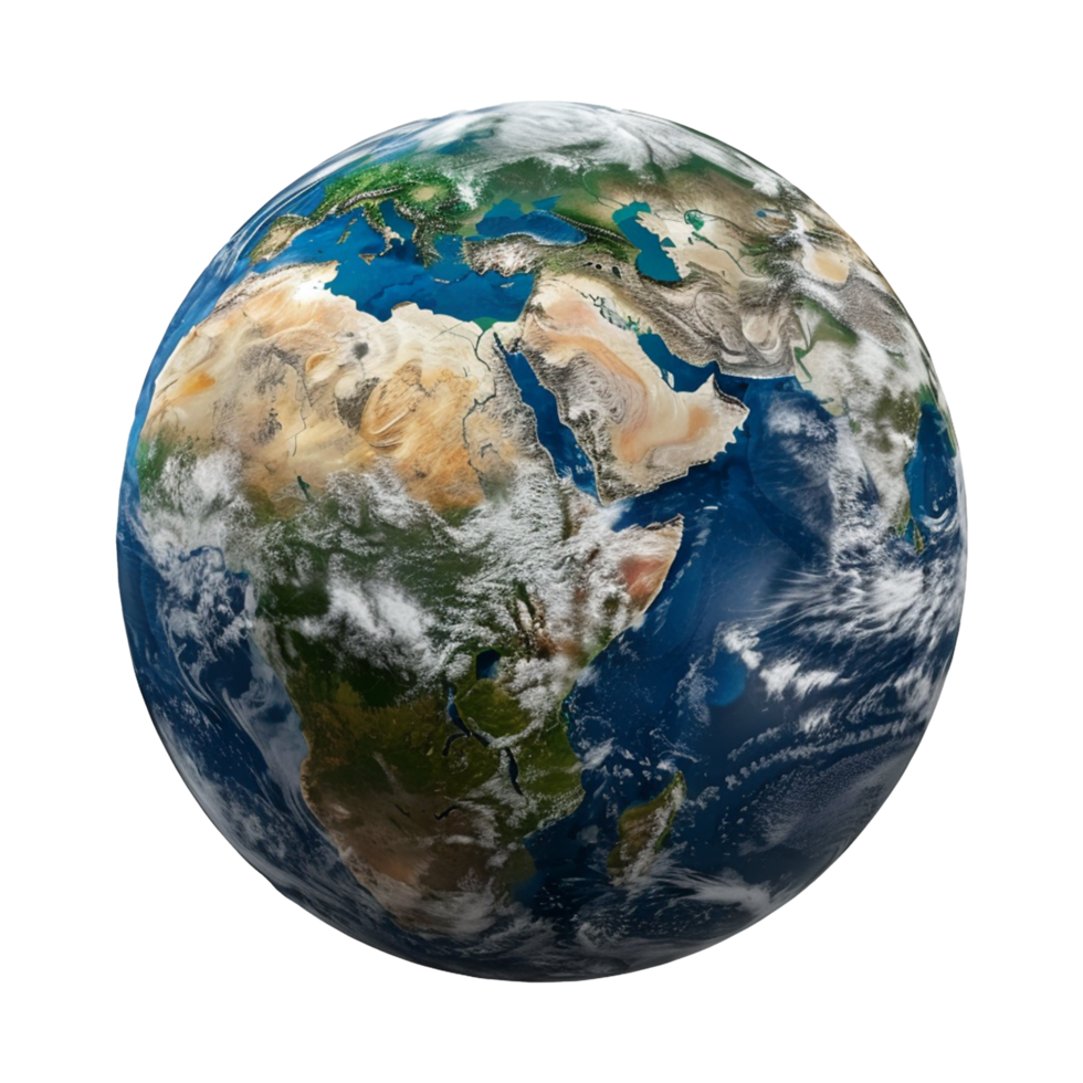 Earth Isolated on Transparent Background png
