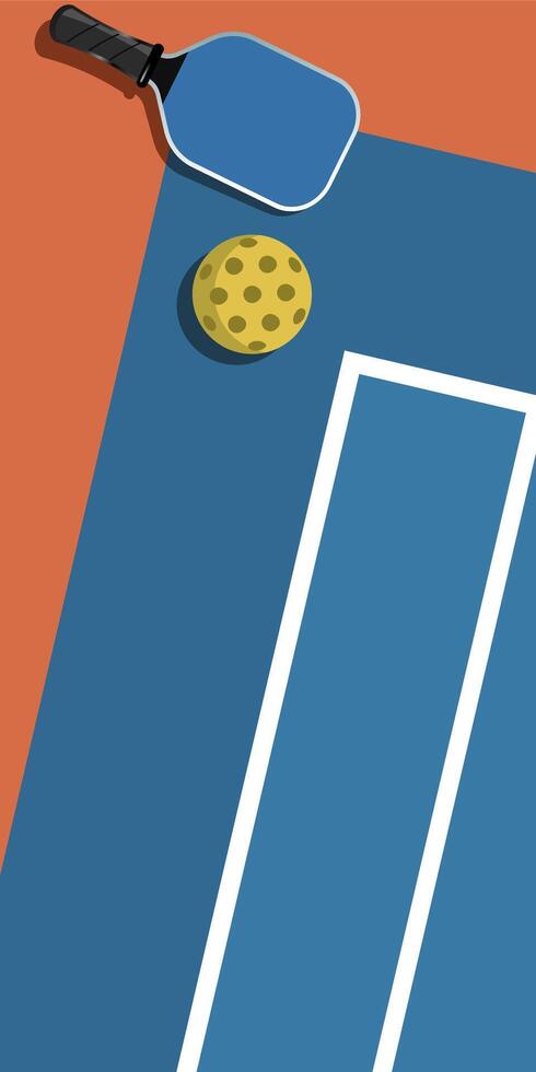 Pickleball sport design vector