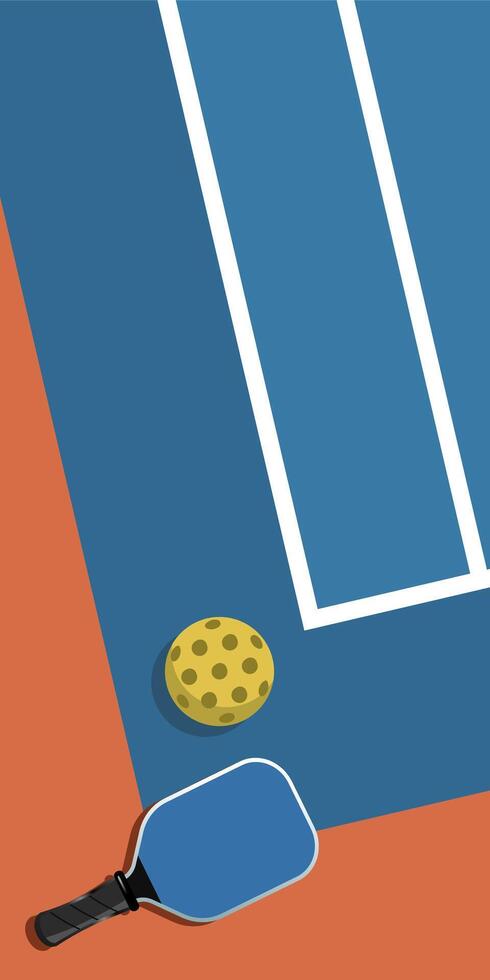 Pickleball sport design vector