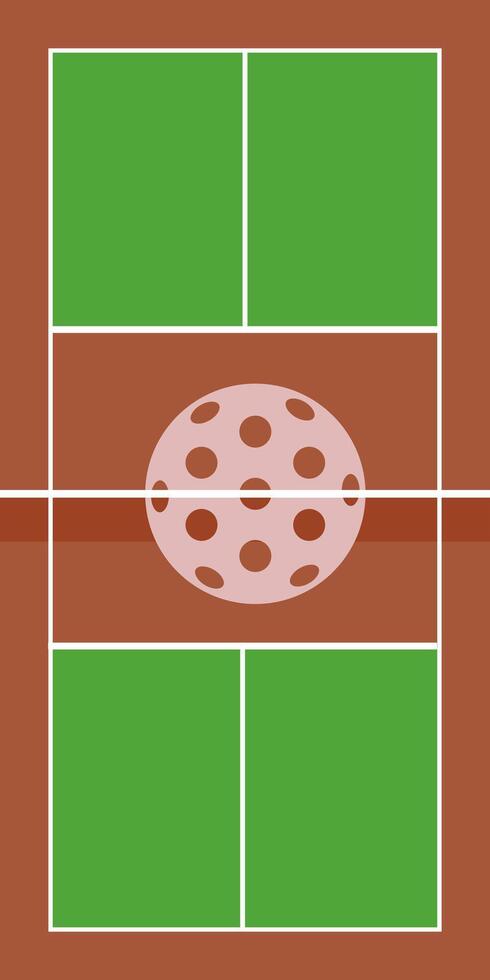 Pickleball sport design vector