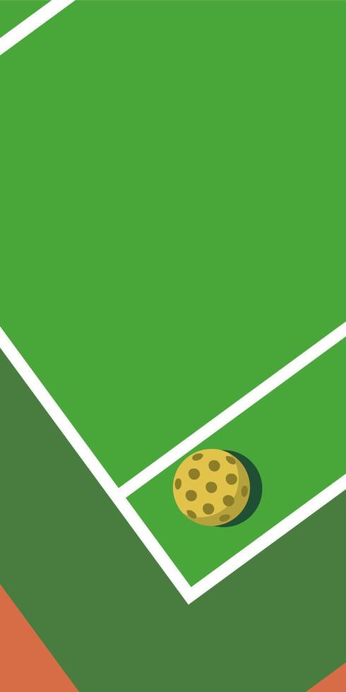 Pickleball sport design vector