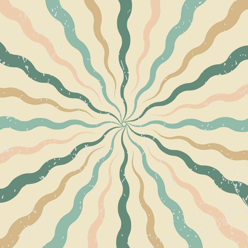 Rays Retro Background. 90s Vintage Background. vector
