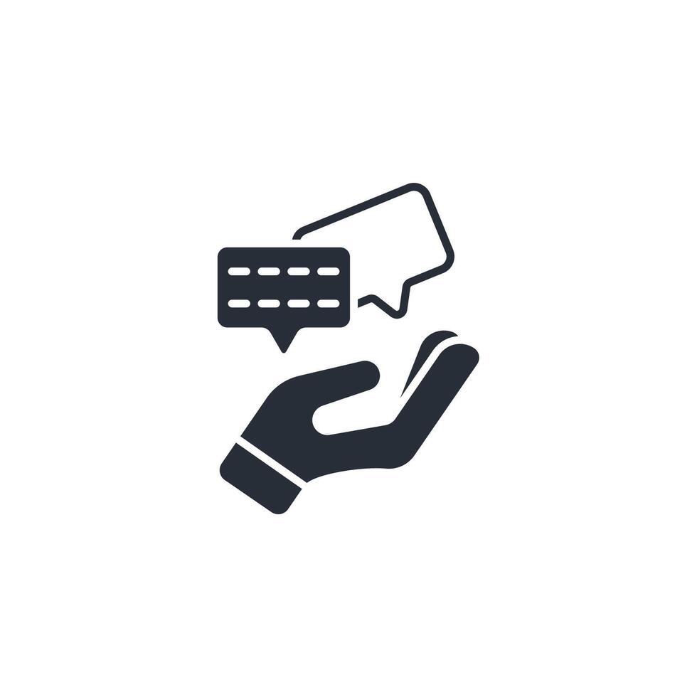 Comment icon. .Editable stroke.linear style sign for use web design,logo.Symbol illustration. vector