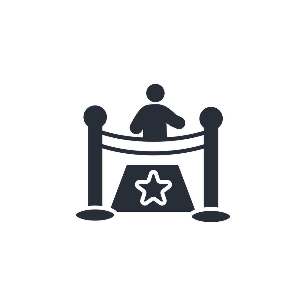 ceremony icon. .Editable stroke.linear style sign for use web design,logo.Symbol illustration. vector