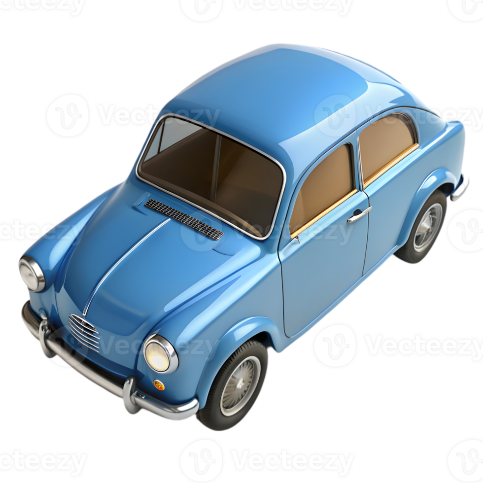 3D Render of a Car png