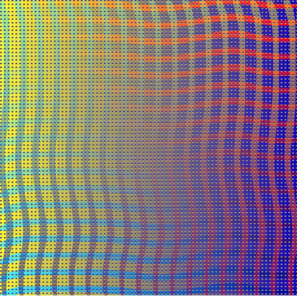 Abstract background decorated with a blue and yellow pattern vector