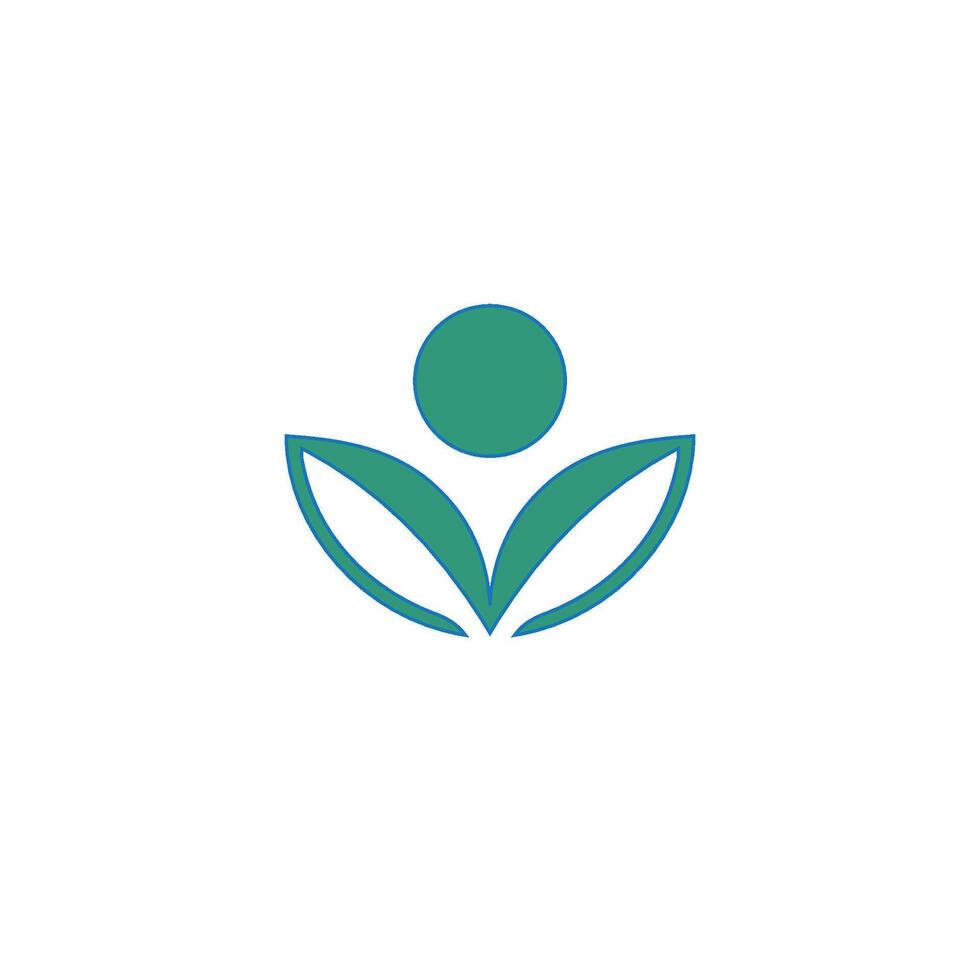 Natural brand identity vector