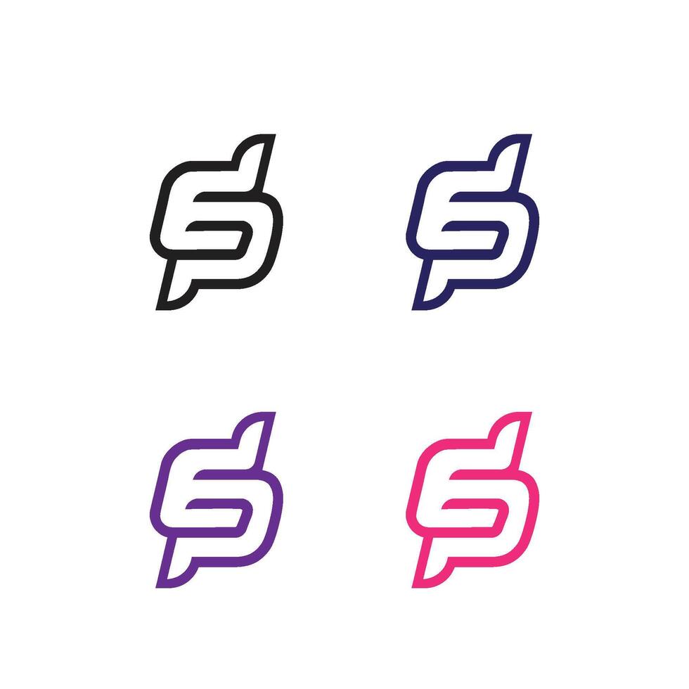 dp iconic design vector