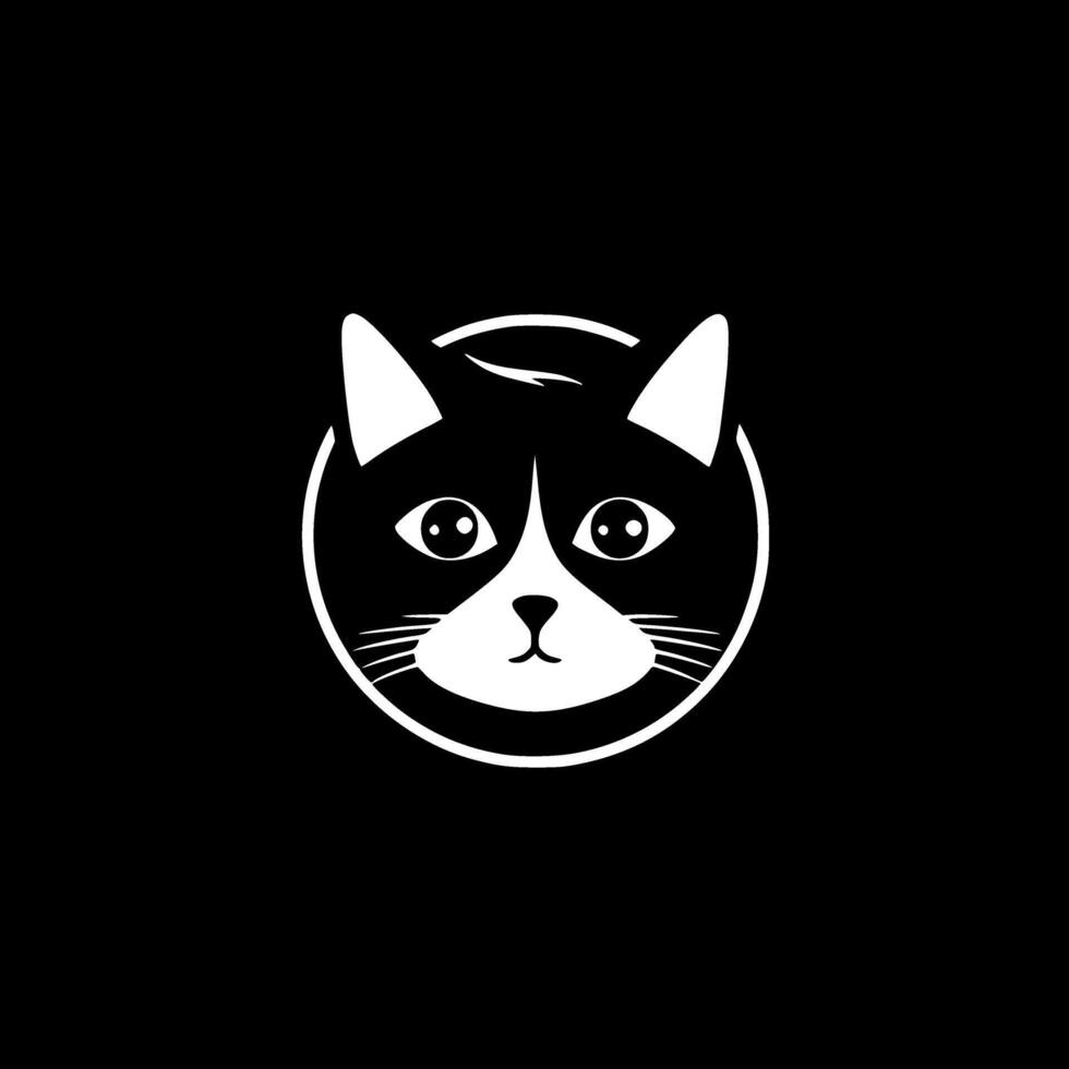 Cat, Minimalist and Simple Silhouette - illustration vector