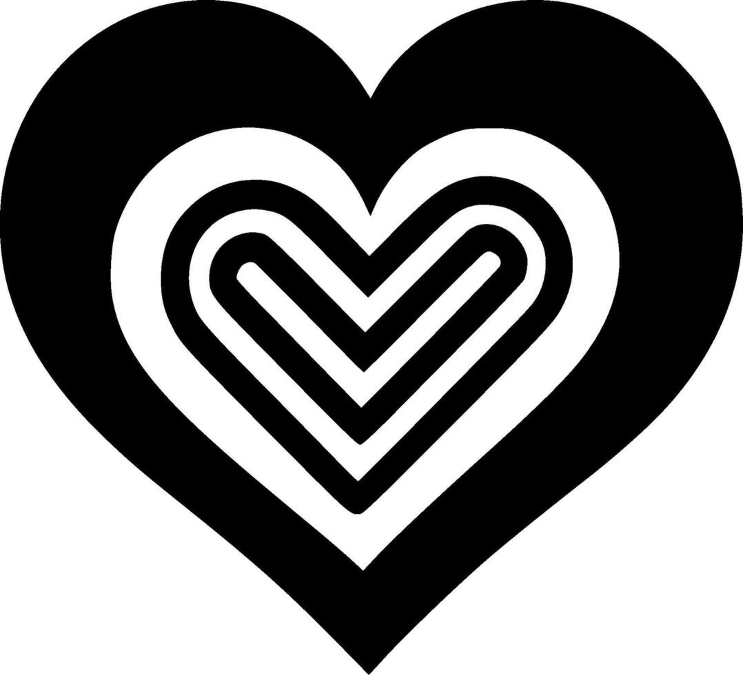 Heart - High Quality Logo - illustration ideal for T-shirt graphic vector