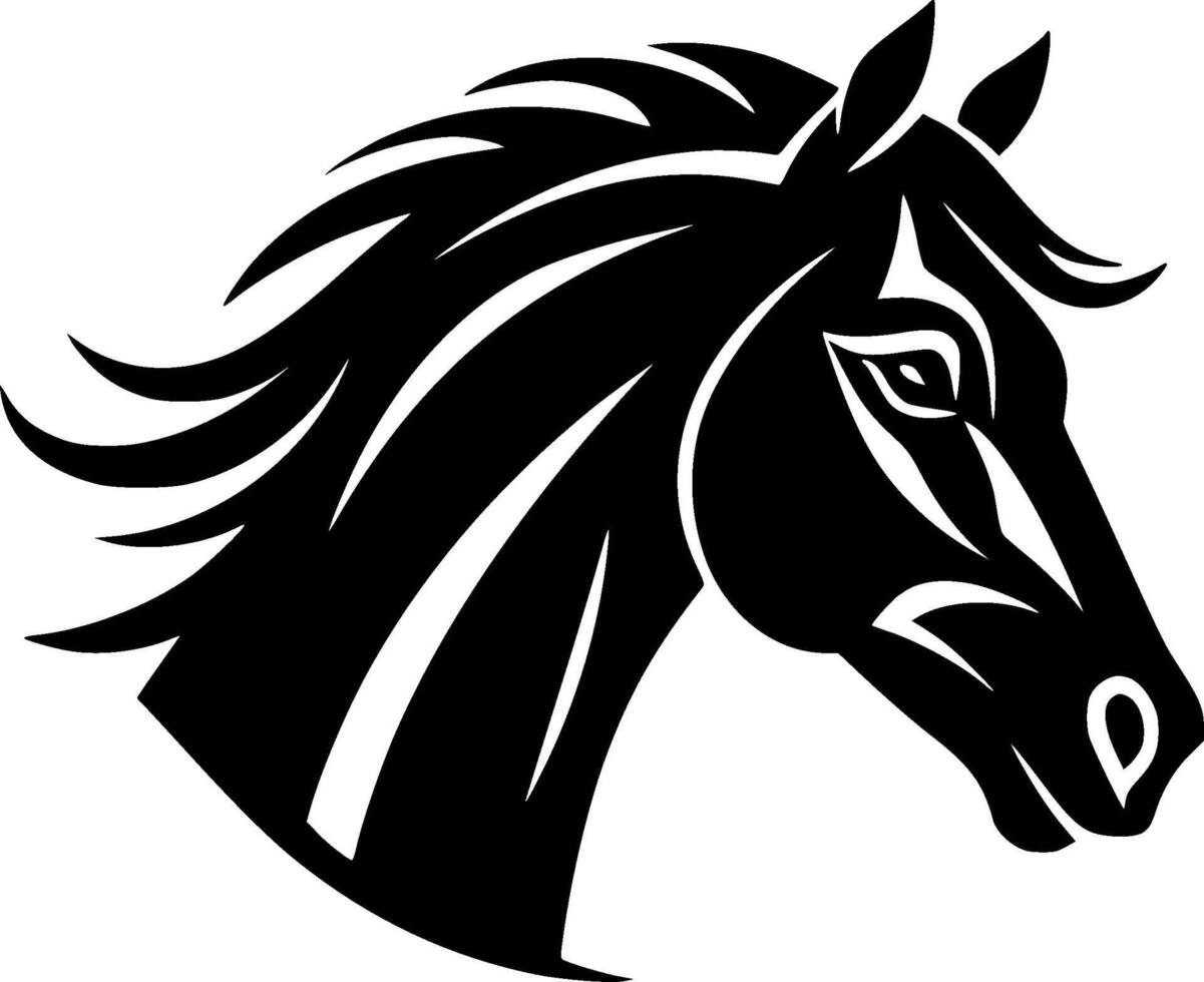 Horse - High Quality Logo - illustration ideal for T-shirt graphic vector