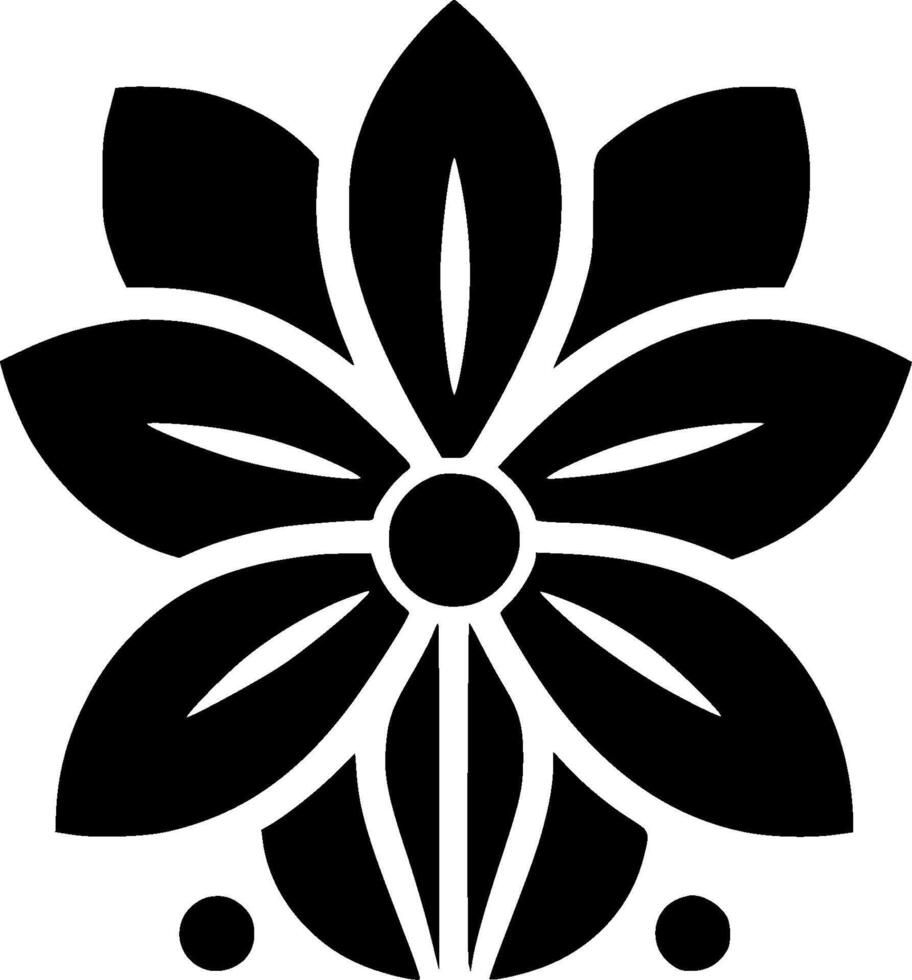 Flower - High Quality Logo - illustration ideal for T-shirt graphic vector