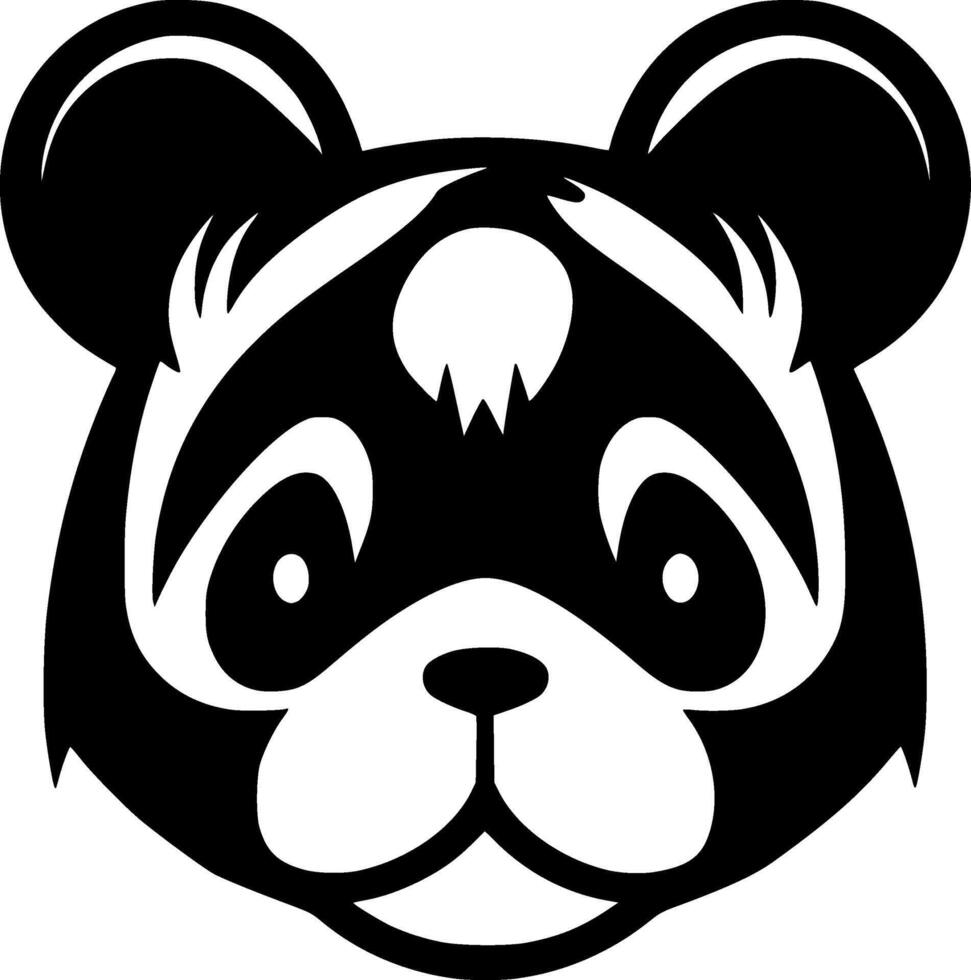 Hamster, Minimalist and Simple Silhouette - illustration vector