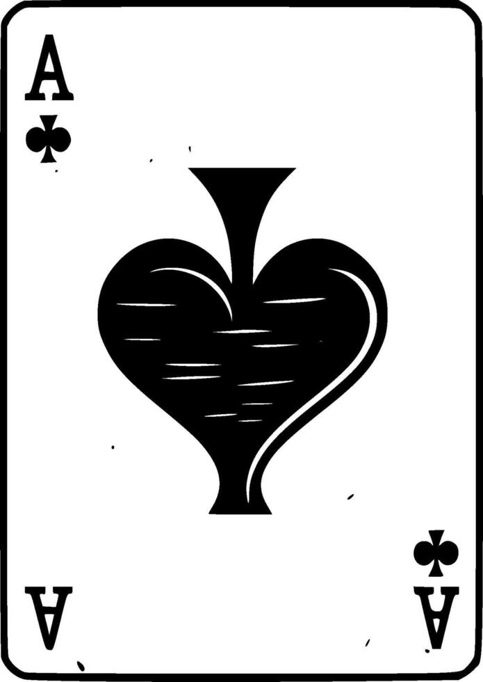 Cards, Black and White illustration vector