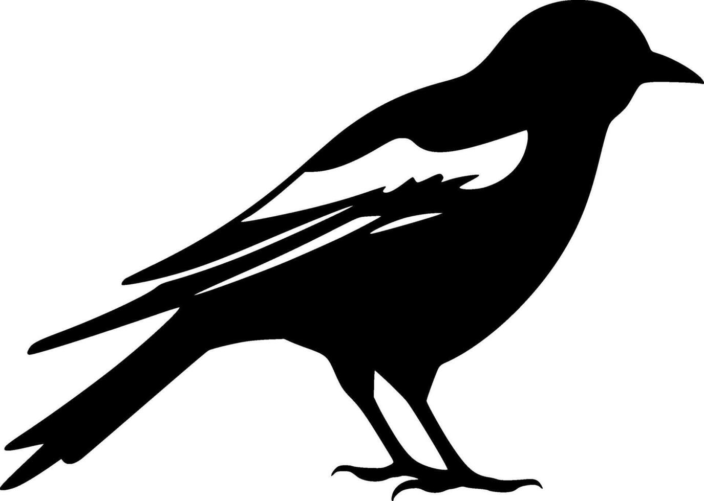 Bird - Minimalist and Flat Logo - illustration vector
