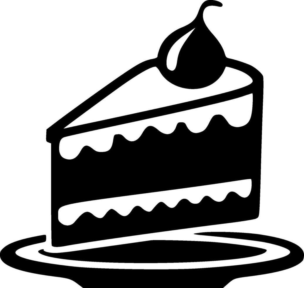 Cake - High Quality Logo - illustration ideal for T-shirt graphic vector