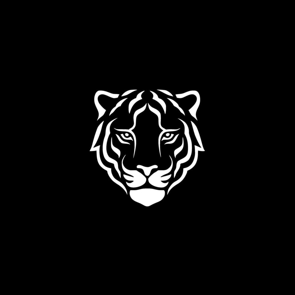 Leopard - Minimalist and Flat Logo - illustration vector