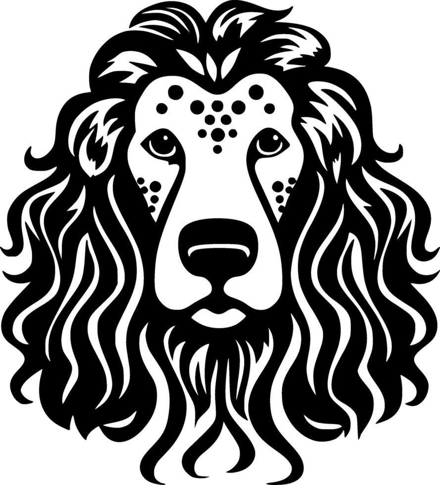 Poodle Dog, Minimalist and Simple Silhouette - illustration vector