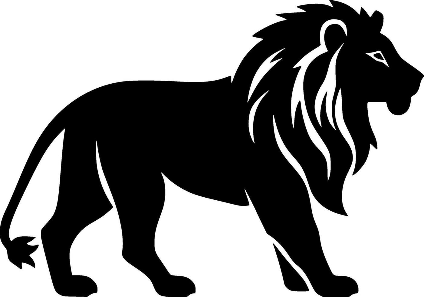 Lion - High Quality Logo - illustration ideal for T-shirt graphic vector