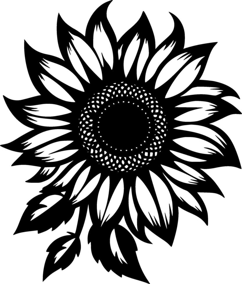 Flower - High Quality Logo - illustration ideal for T-shirt graphic vector