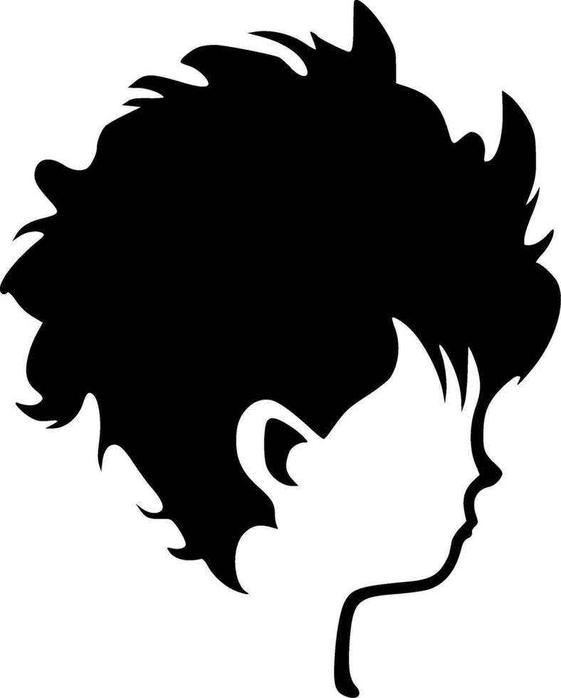 Hair - High Quality Logo - illustration ideal for T-shirt graphic vector
