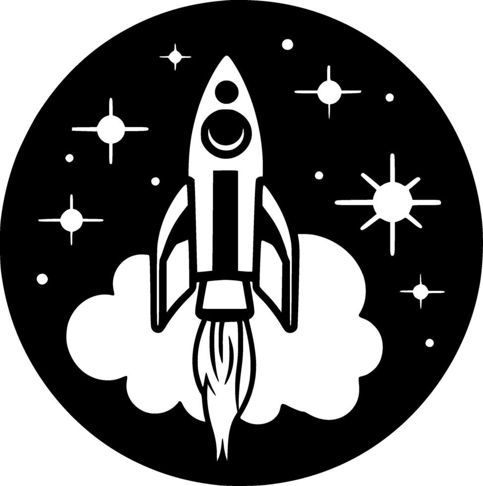 Rocket - High Quality Logo - illustration ideal for T-shirt graphic vector