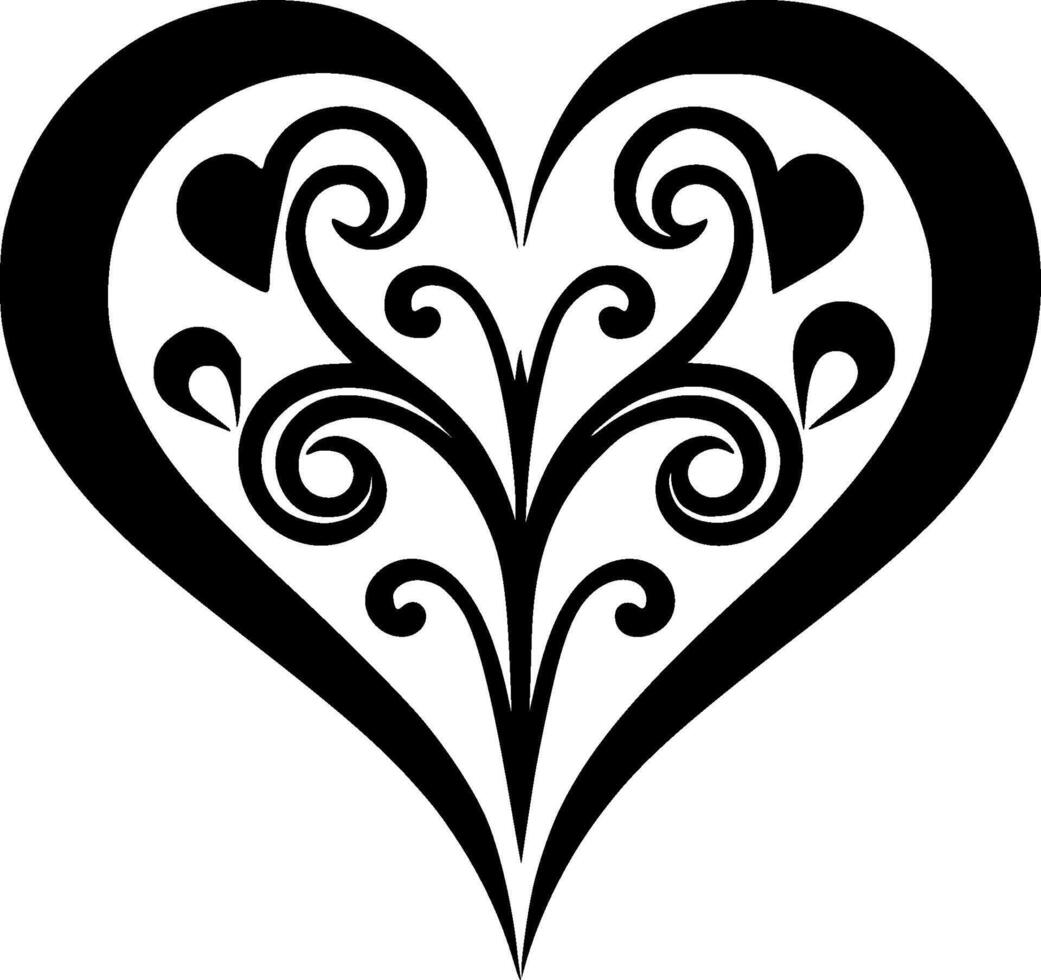Heart - High Quality Logo - illustration ideal for T-shirt graphic vector