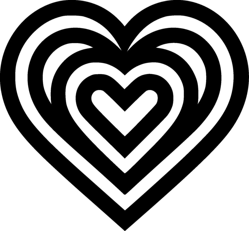 Heart - High Quality Logo - illustration ideal for T-shirt graphic vector