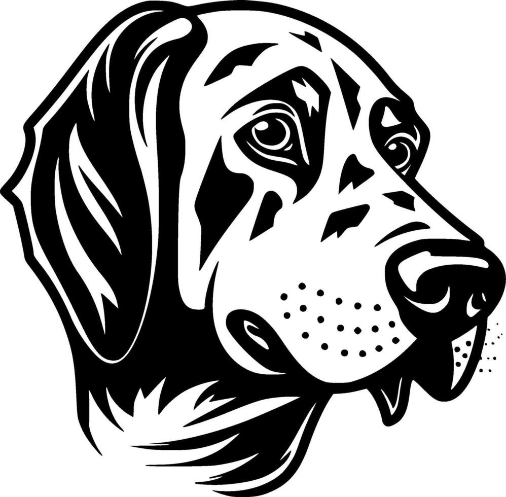 Dalmatian - Minimalist and Flat Logo - illustration vector