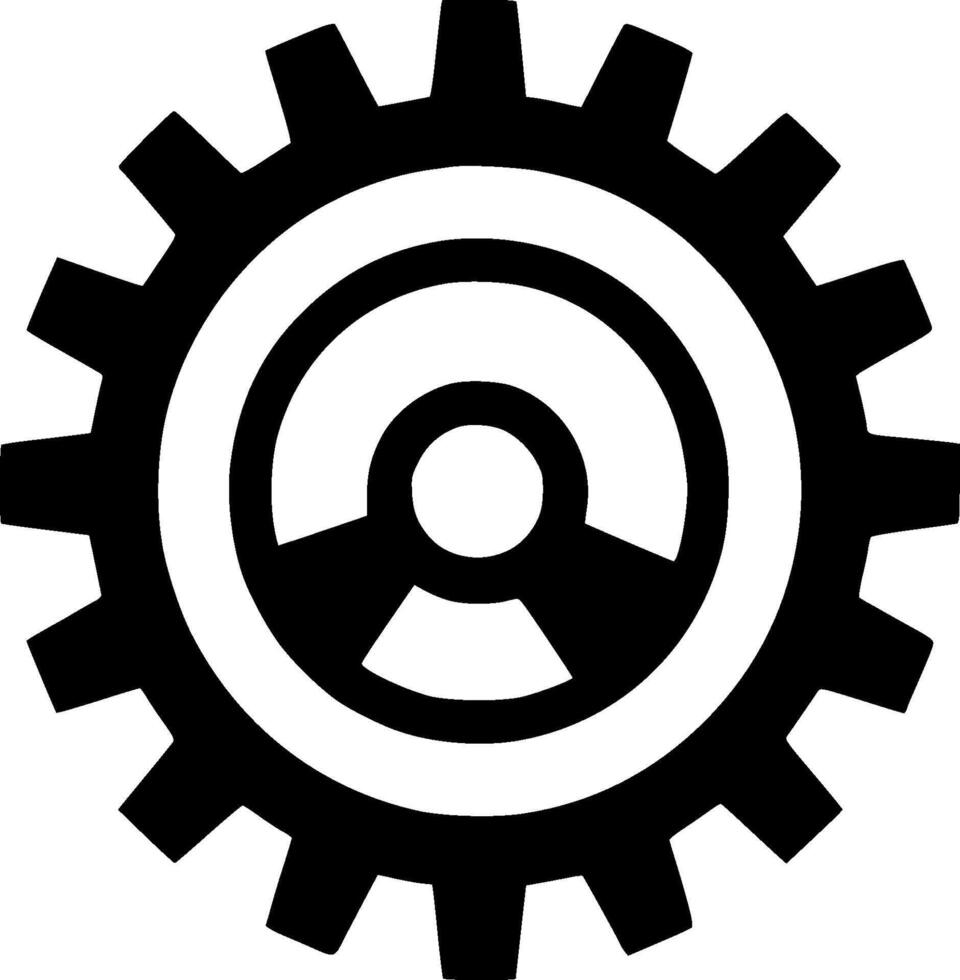 Gear - High Quality Logo - illustration ideal for T-shirt graphic vector