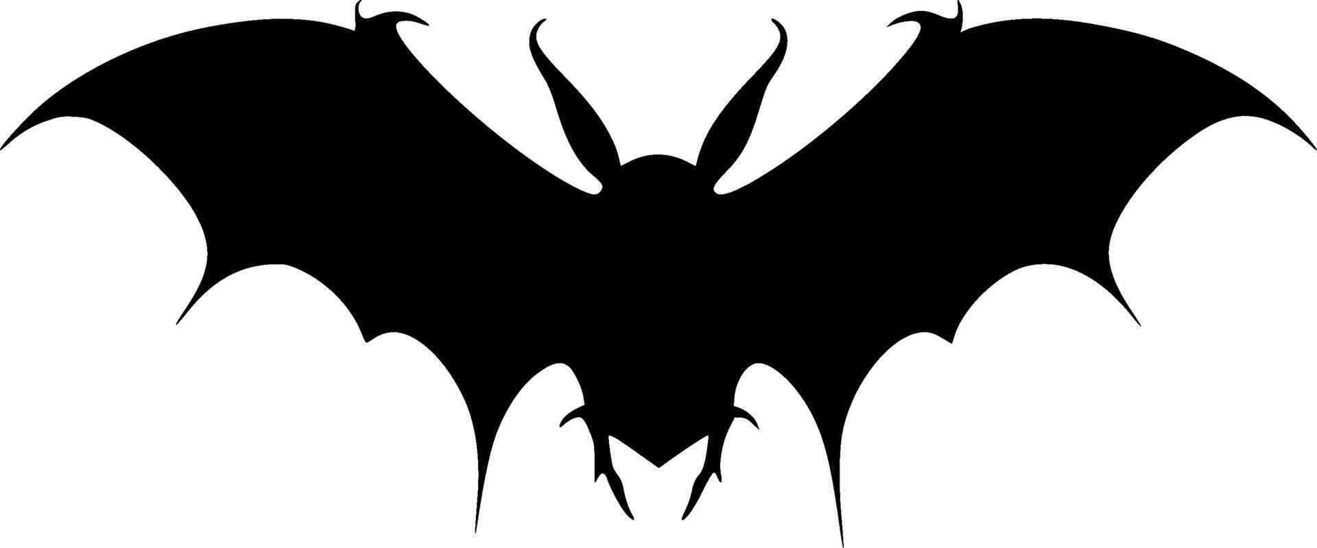 Bat - Minimalist and Flat Logo - illustration vector