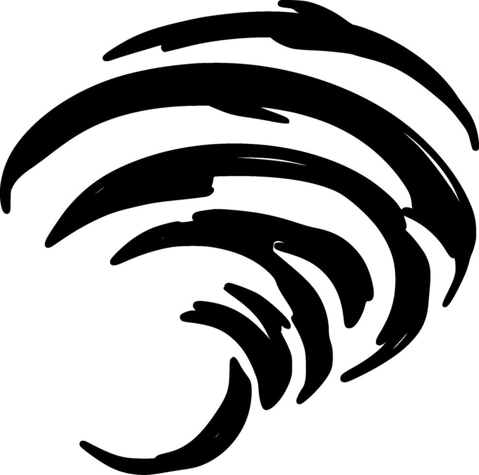 Tornado - High Quality Logo - illustration ideal for T-shirt graphic vector