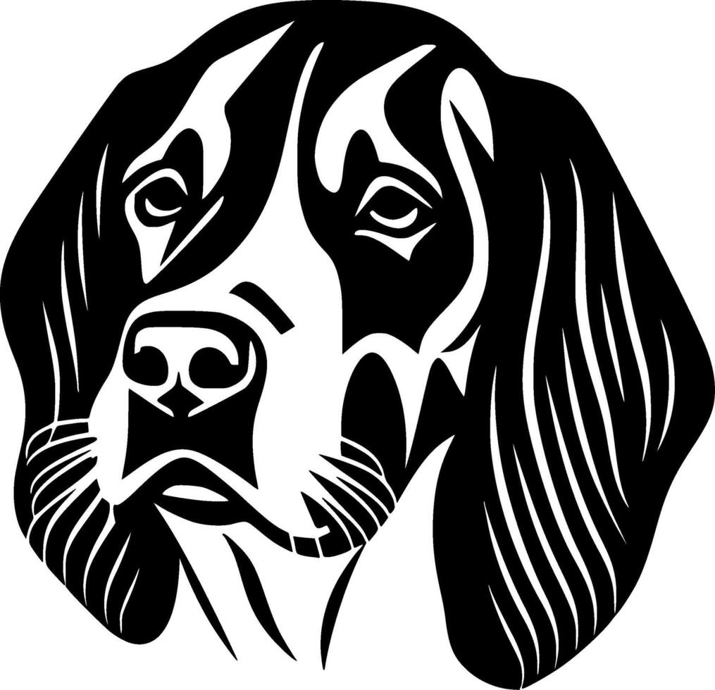 Dog - Minimalist and Flat Logo - illustration vector