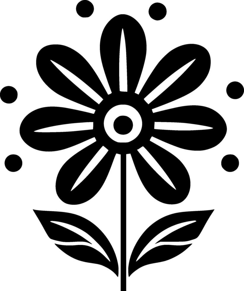 Flower - High Quality Logo - illustration ideal for T-shirt graphic vector