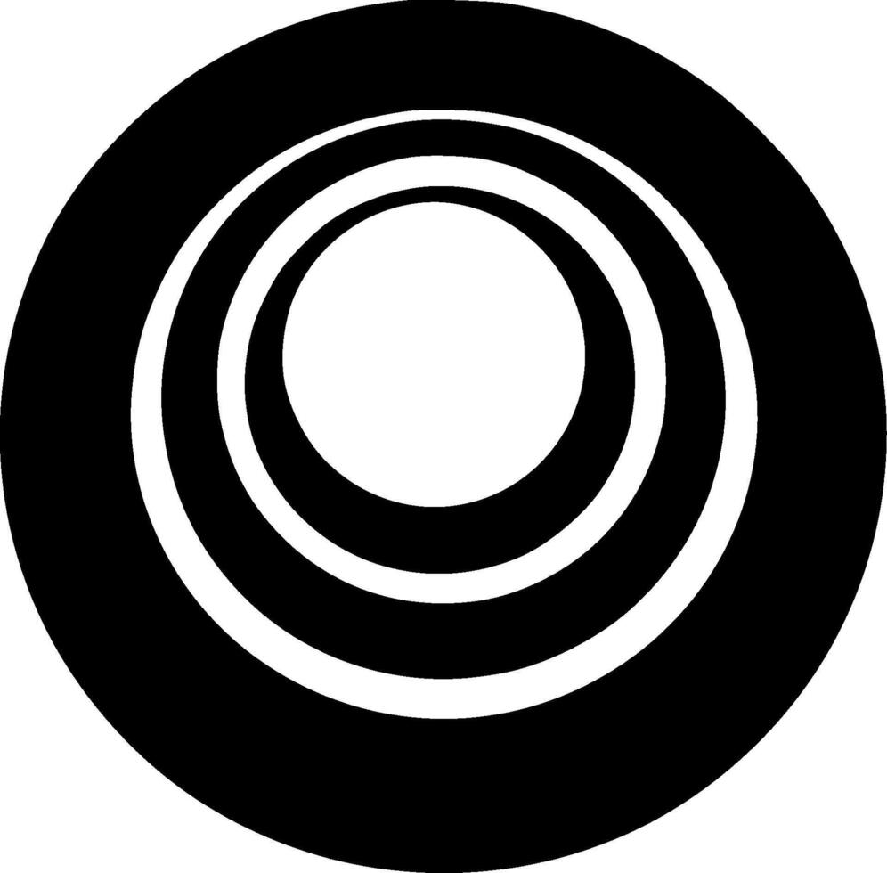 Circle - Minimalist and Flat Logo - illustration vector