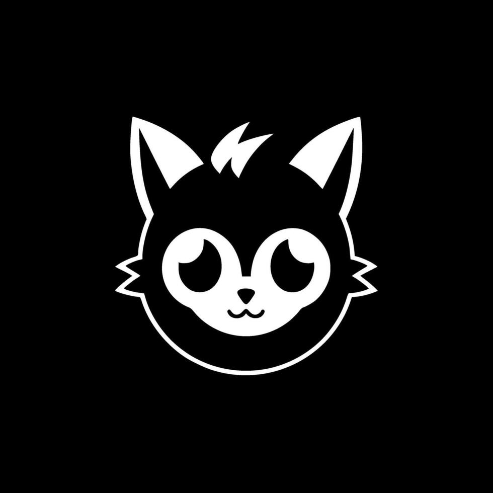 Cat, Minimalist and Simple Silhouette - illustration vector
