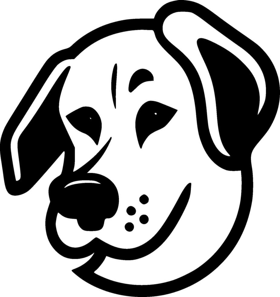 Dalmatian - Minimalist and Flat Logo - illustration vector