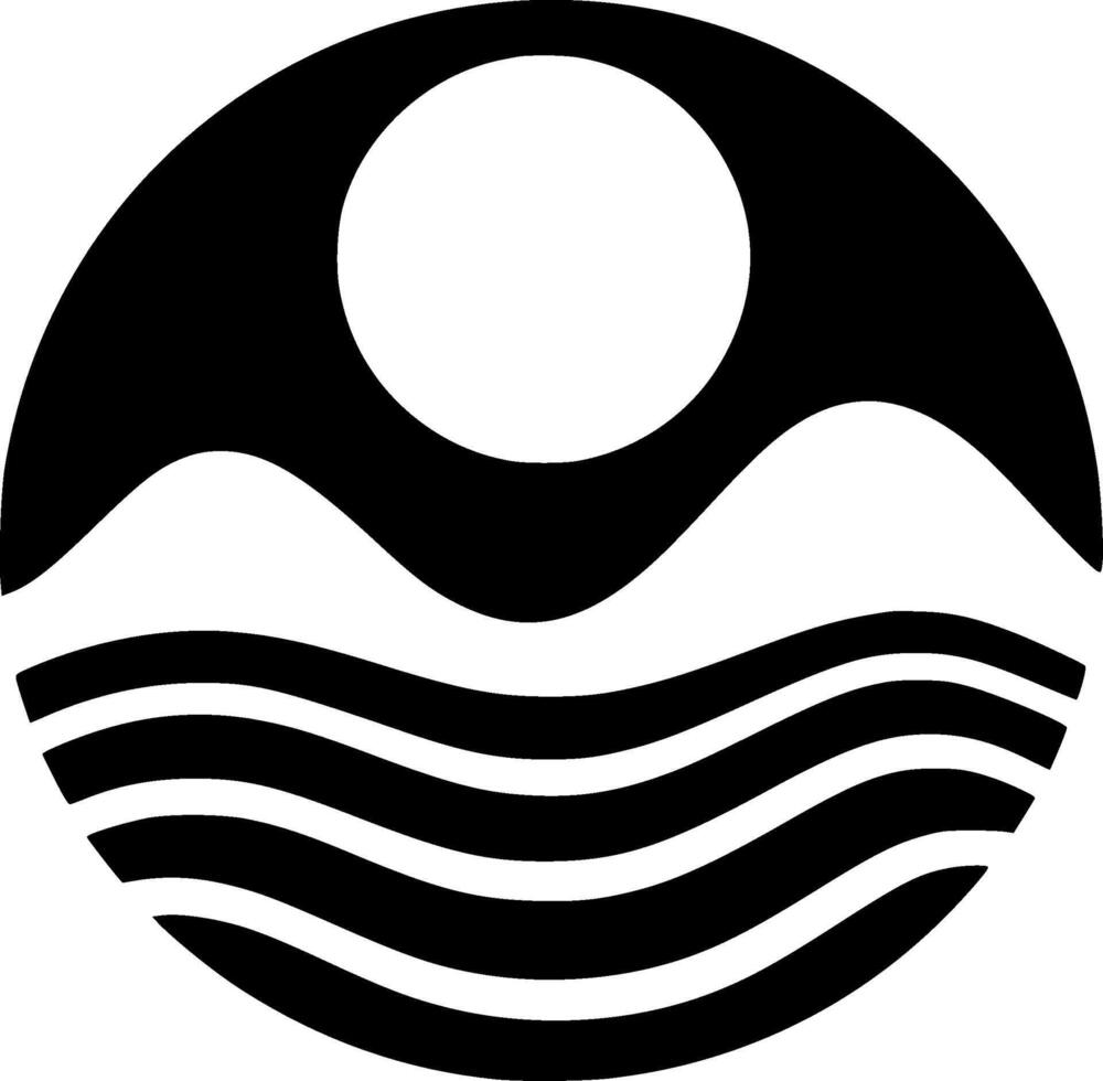 Water - High Quality Logo - illustration ideal for T-shirt graphic vector