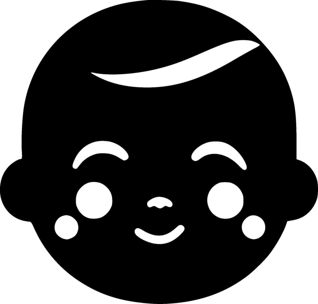 Baby - Minimalist and Flat Logo - illustration vector