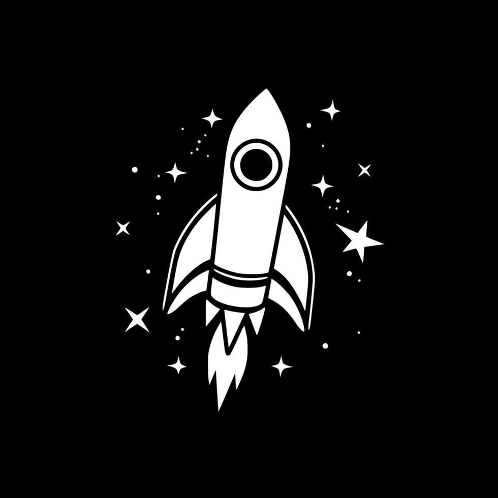 Rocket - High Quality Logo - illustration ideal for T-shirt graphic vector