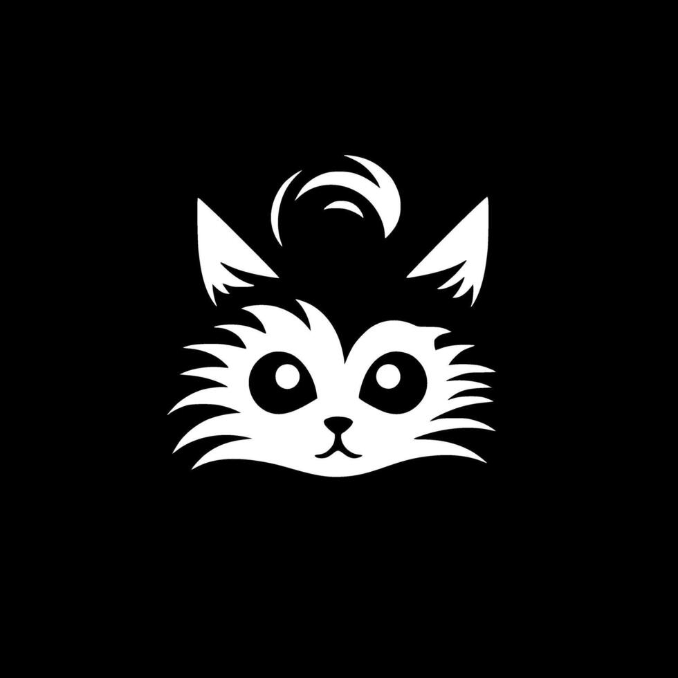 Cat, Minimalist and Simple Silhouette - illustration vector