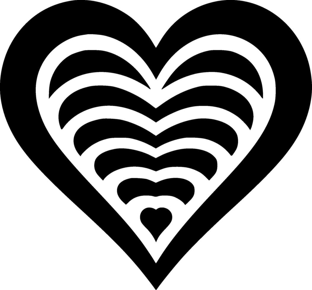 Heart - High Quality Logo - illustration ideal for T-shirt graphic vector