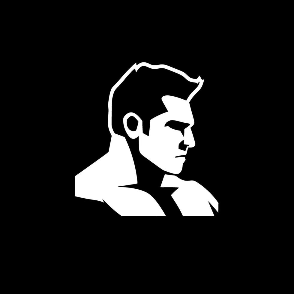 Muscle, Minimalist and Simple Silhouette - illustration vector
