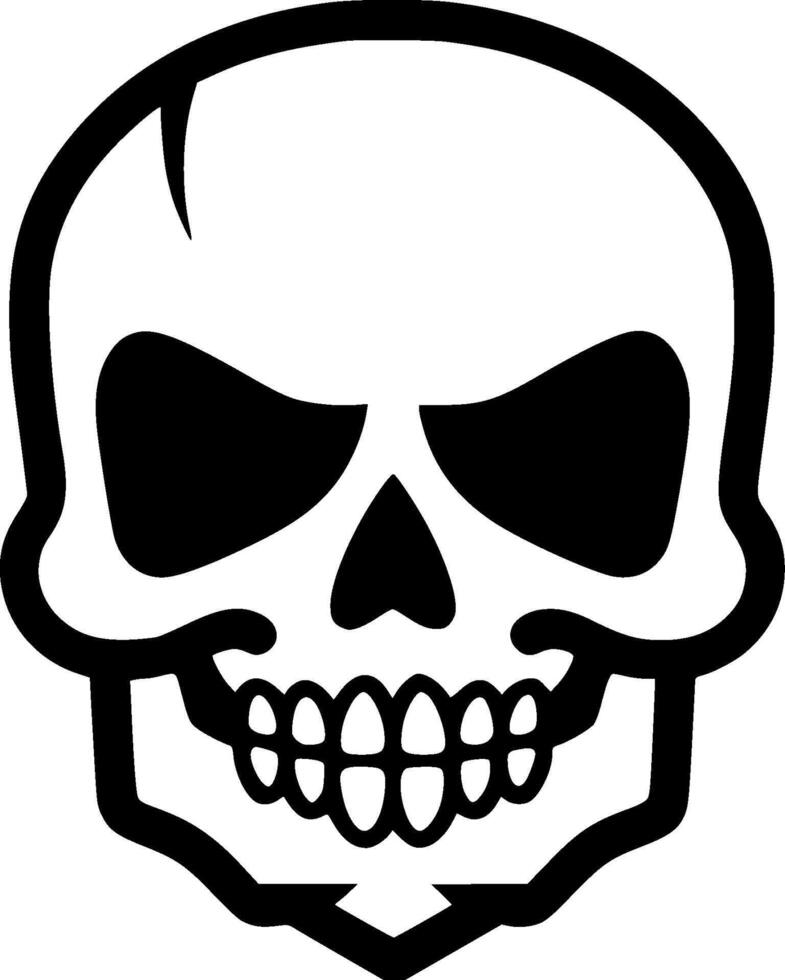 Skull - High Quality Logo - illustration ideal for T-shirt graphic vector