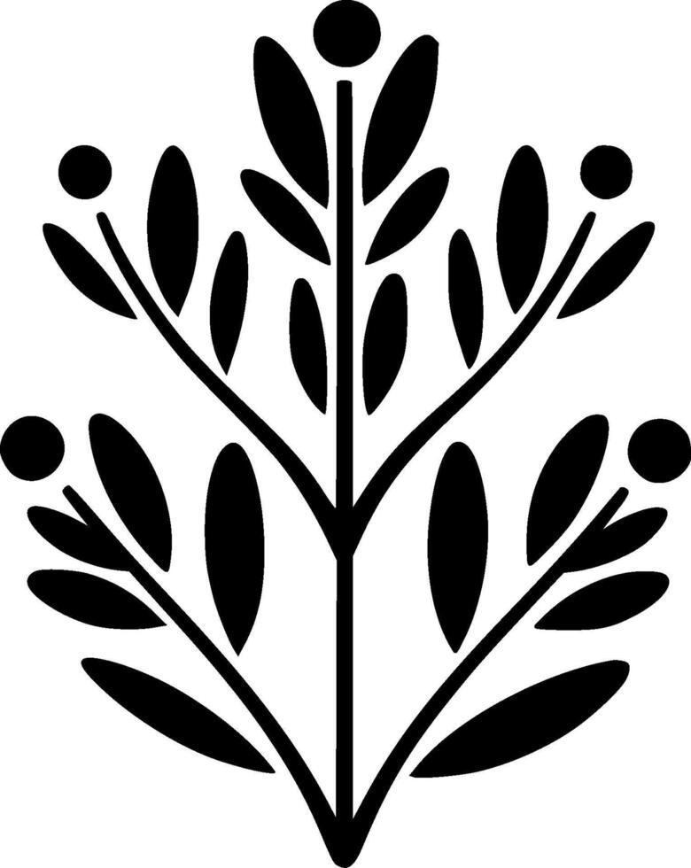 Eucalyptus - Minimalist and Flat Logo - illustration vector
