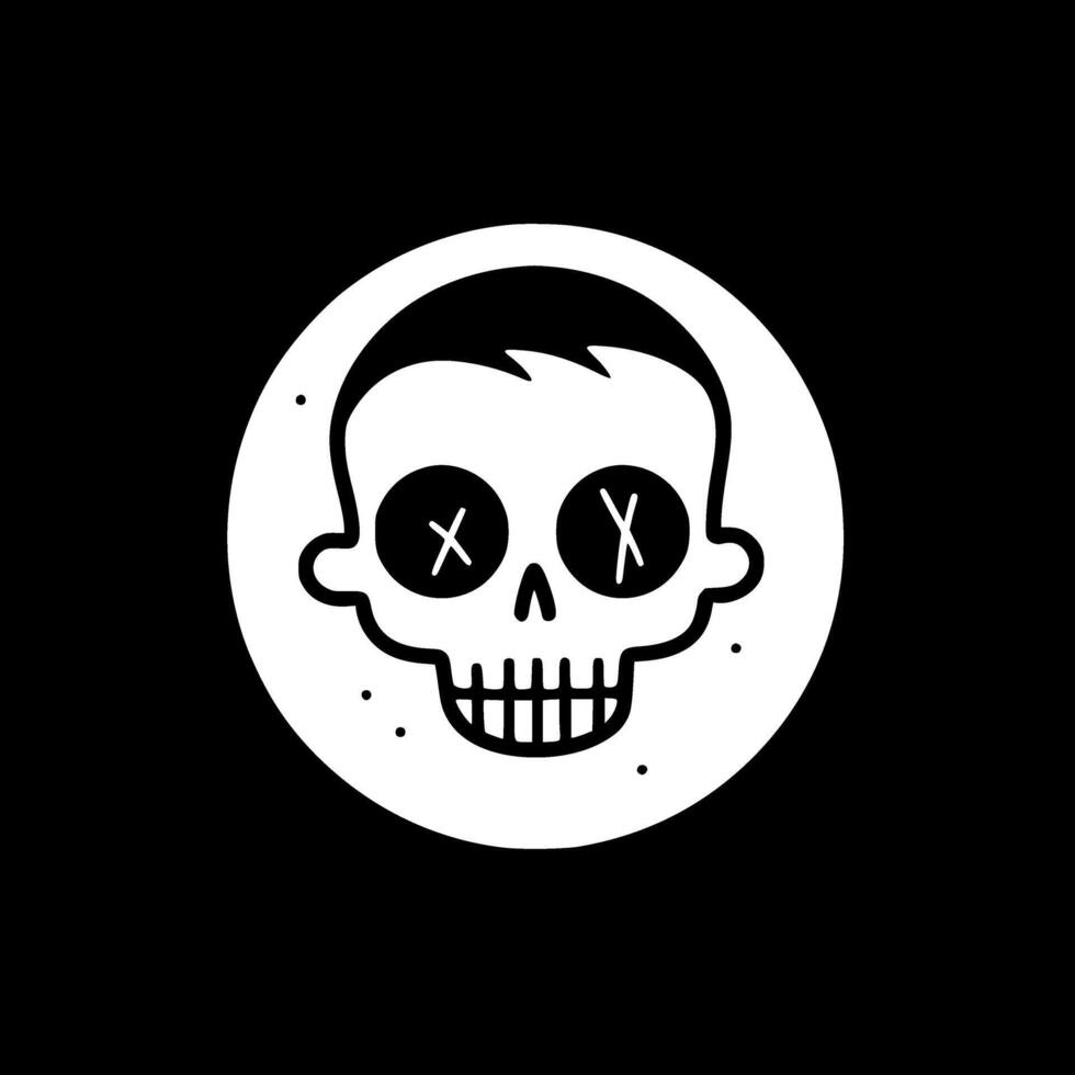 Skeleton - High Quality Logo - illustration ideal for T-shirt graphic vector
